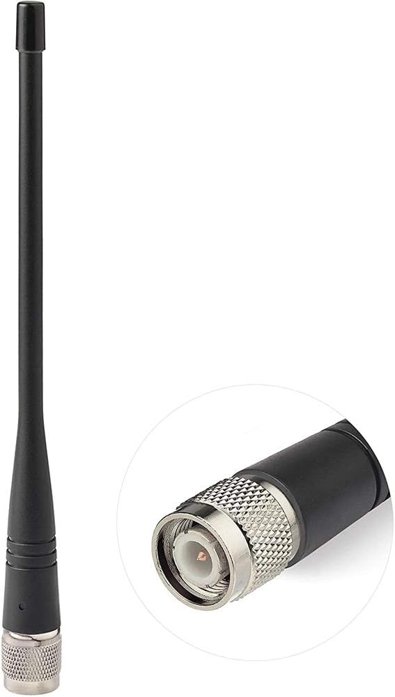 Bingfu RTK survey antenna, 400MHz-470MHz UHF soft whip aerial with a heavy-duty TNC male connector for GNSS receivers
