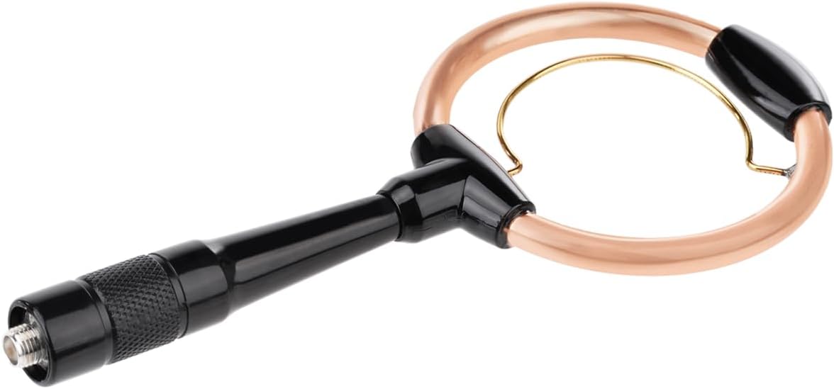 Bingfu dual-band VHF/UHF compact loop ham radio antenna for handheld walkie-talkies.