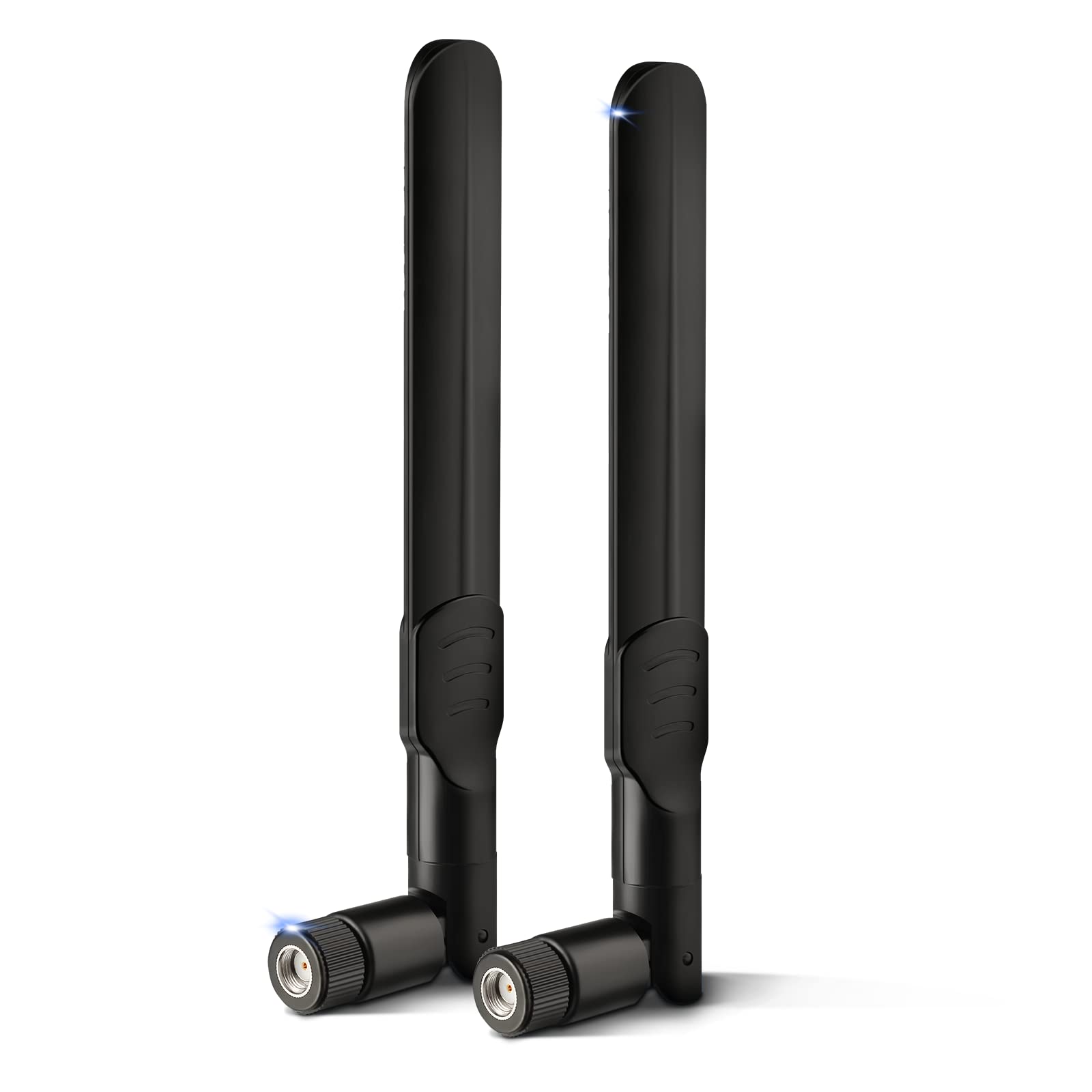 Bingfu dual band 2.4GHz 5GHz 5.8GHz 6dBi WiFi magnetic mount antenna with RP-SMA male connector