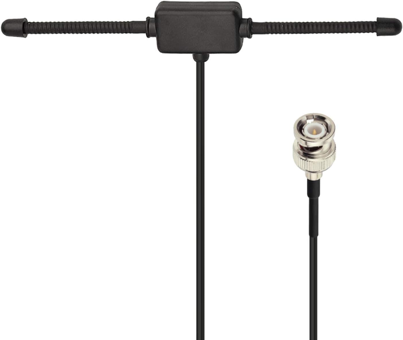 Close-up of the sleek, low-profile antenna design and adhesive mount surface