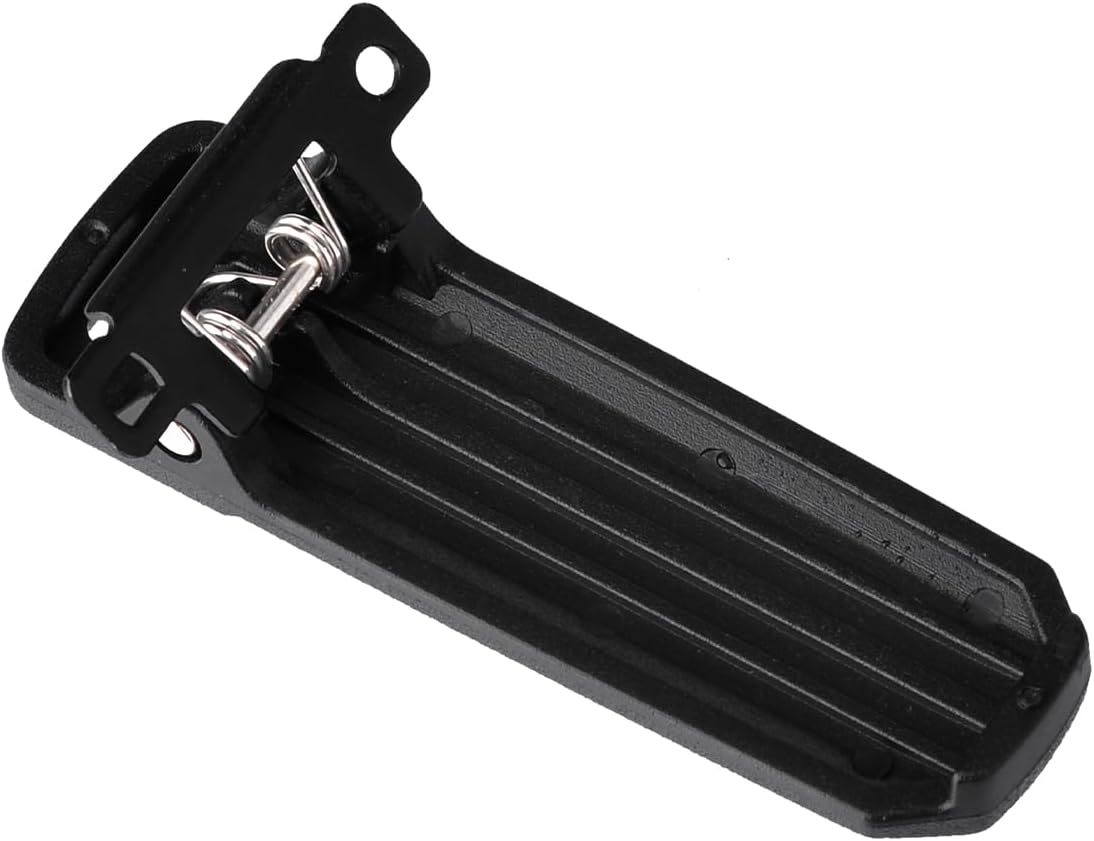 Close-up of the spring-loaded mechanism and high-quality plastic material of the belt clip1