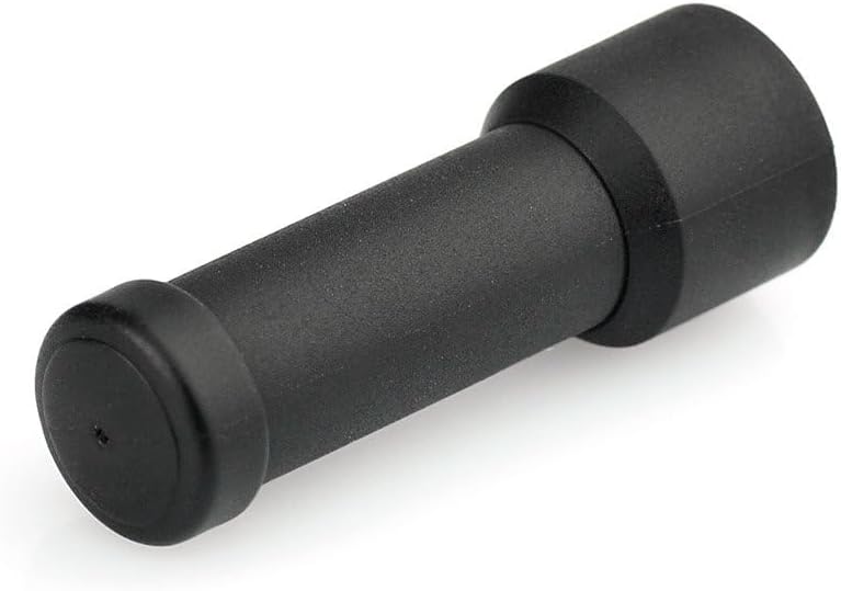 Close-up of the ultra-compact, durable rubberized antenna coating and professional connector base