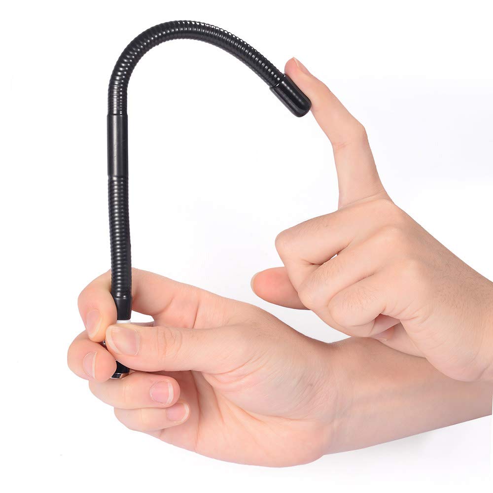 Close up of Bingfu 27MHz BNC male portable walkie talkie antenna showing premium durable flexible rubber shell