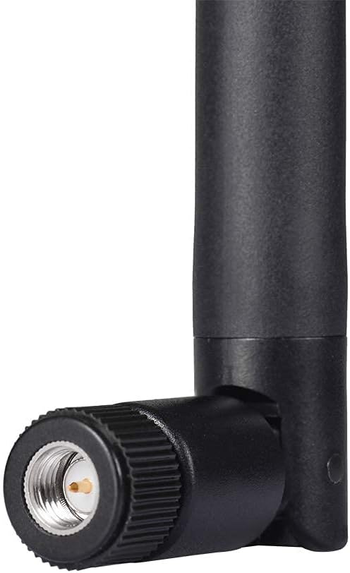 Detailed view of the gold-plated SMA male connector (center pin) for Bingfu TON00514