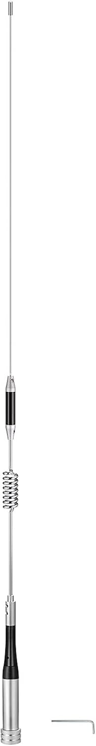 Standard PL259 (UHF Male) connector for quick and secure plug-and-play installation