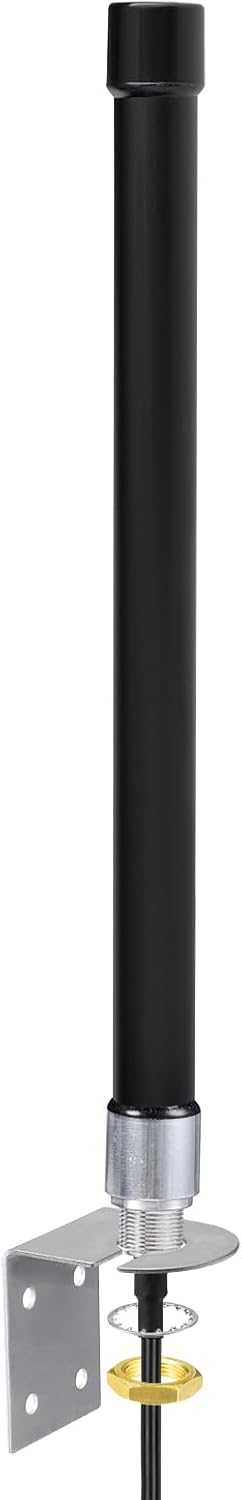 Standard SMA Male gold-plated connector on Bingfu 10m long range antenna cable