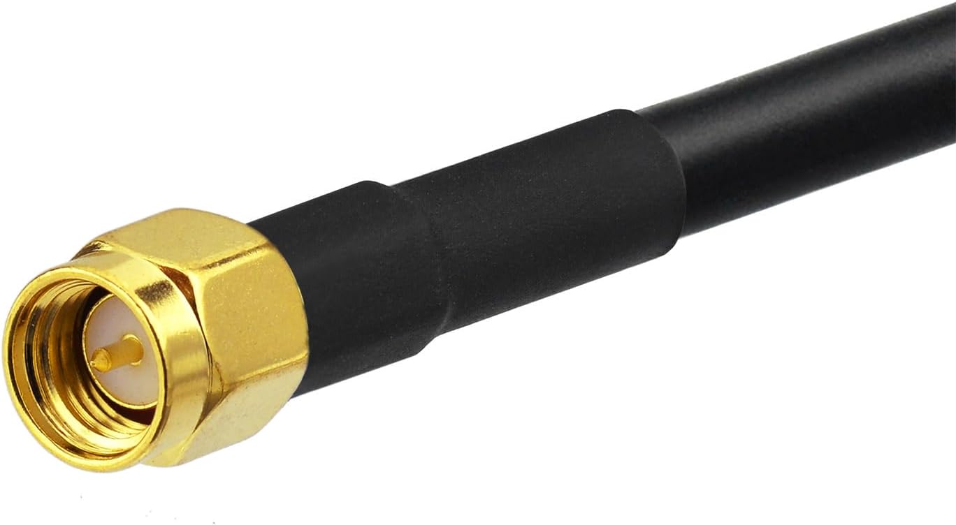 Standard gold-plated SMA Male connector of Bingfu 4G LTE antenna for router compatibility