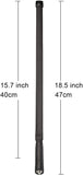 Bingfu Dual Band VHF UHF 136-520MHz 18.5 inch Foldable CS Tactical SMA Female Ham Radio Antenna for Kenwood Wouxun Baofeng BF-F8HP UV-5R UV-82 BF-888S GT-3 Handheld Ham Two Way Radio Walkie Talkie