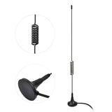 Bingfu Dual Band 978MHz 1090MHz 5dBi Magnetic Base SMA Male MCX Antenna for Aviation Dual Band 978MHz 1090MHz ADS-B Receiver RTL SDR Software Defined Radio USB Stick Dongle Tuner Receiver