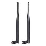 Bingfu 4G LTE Antenna Cellular 6dBi SMA Male Antenna (2-Pack) Compatible with 4G LTE Wireless CPE Router Hotspot Cellular Gateway Industrial IoT Router Trail Camera Game Camera Outdoor Security Camera