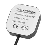 Bingfu Car GPS Antenna SMA Male Waterproof Active GPS Navigation Antenna for Car Stereo Radio Head Unit GPS Navigation System Modem Vehicle Tracker Real Time Monitor Security Camera IoT Router Gateway