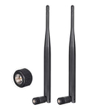 Bingfu 4G LTE Antenna Cellular 6dBi SMA Male Antenna (2-Pack) Compatible with 4G LTE Wireless CPE Router Hotspot Cellular Gateway Industrial IoT Router Trail Camera Game Camera Outdoor Security Camera