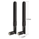 Bingfu 4G LTE 8dBi SMA Male Antenna (2-Pack) Compatible with 4G LTE Wireless CPE Router Hotspot Cellular Gateway Trail Camera Game Camera Outdoor Security Camera