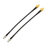 Bingfu 4G LTE Antenna Adapter SMA Female to TS9 Connector Coaxial Pigtail Cable 15cm 6 inch (2-Pack) Compatible with 4G LTE Mobile Hotspot MiFi Router Cellular Broadband Modem USB Modem Dongle Adapter