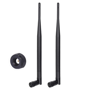 Bingfu 4G LTE Cellular Trail Camera Antenna 5dBi RP-SMA Male Antenna (2-Pack) Compatible with 4G LTE Cellular Trail Camera Game Camera Wildlife Hunting Camera Outdoor Mobile Security Camera