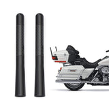 Bingfu Motorcycle Carbon Fiber Antenna Mast Motorcycle Radio Antenna Replacement 2-Pack Compatible with Harley Davidson Motorcycle 1989-2019 Touring Electra Glide Road Glide Tour Ultra Classic