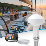 Bingfu Boat Ship Marine GPS Navigation External Antenna (5m Cable) Compatible with Garmin GPSMAP MAP NavTalk StreetPilot Furuno Matsutec Trimble GPS Modem Receiver Unit Transducer Fishfinder Sounder