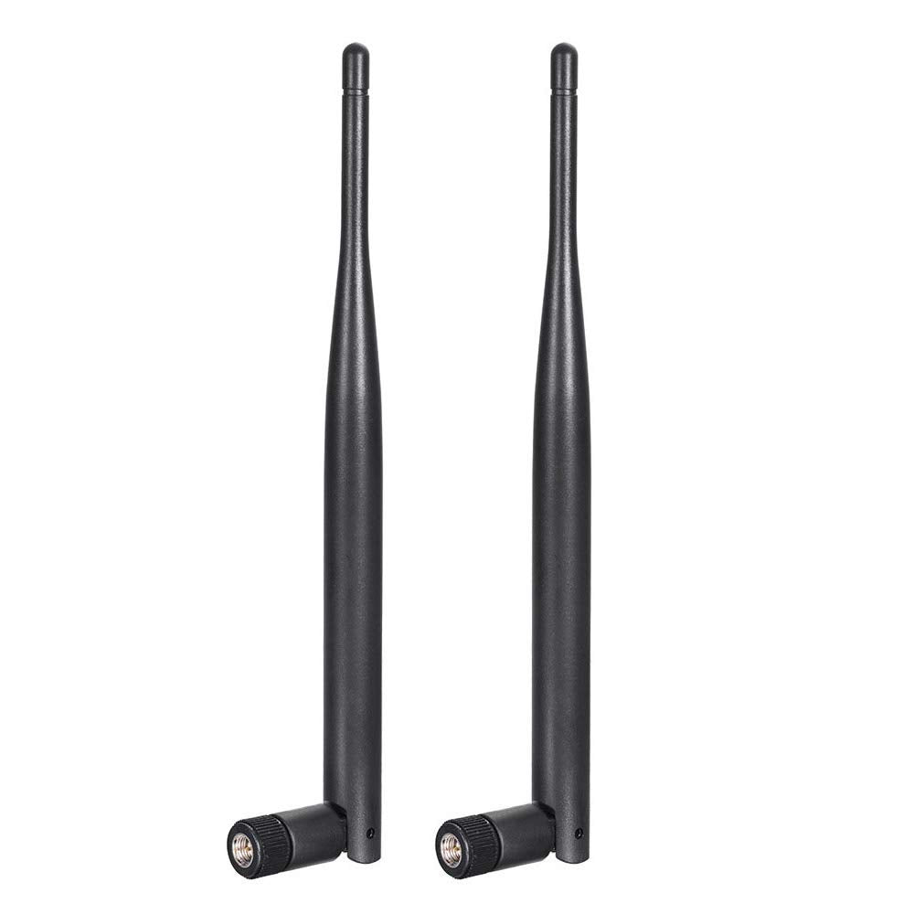 Bingfu 2-Pack 6dBi SMA male 4G LTE high-gain antennas for cellular routers and cameras