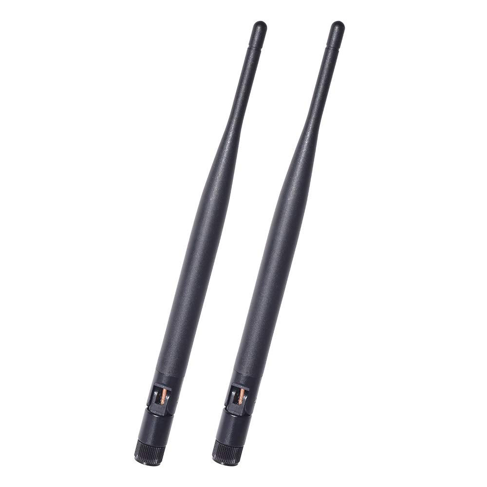 Bingfu 2-Pack 6dBi SMA male 4G LTE high-gain antennas for cellular routers and cameras
