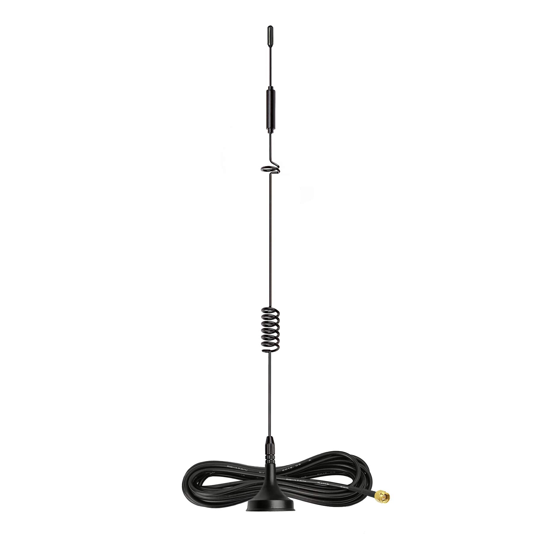 Bingfu 8dBi 4G LTE magnetic base antenna with SMA male connector and 3m extension cable