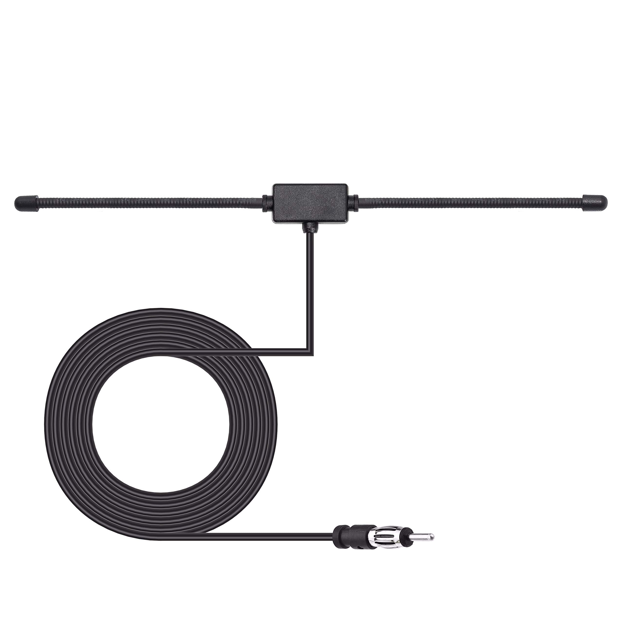 Bingfu 9.5-inch universal magnetic base car radio antenna with heavy-duty spring