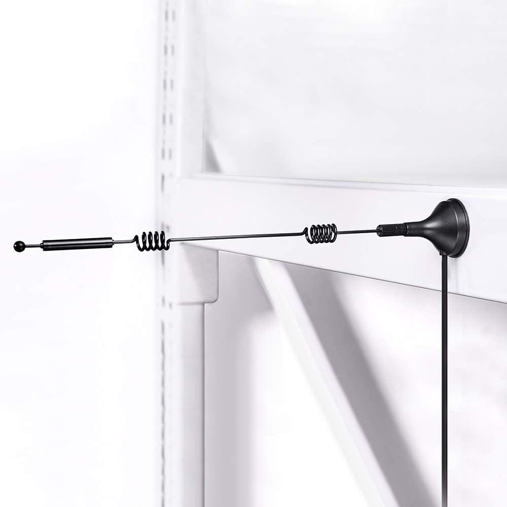 Connecting the Bingfu SMA male magnetic antenna to a truck backup monitor or a wireless NVR surveillance recorder