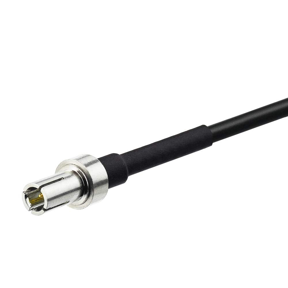 High-quality RG174 low-loss pigtail cable with gold-plated TS9 and SMA connectors